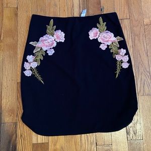 Floral Mini Skirt in a Junior’s Large